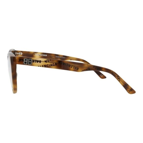 Balenciaga Womens Round/Oval Havana Havana Transparent Fashion Designer Eyewear - Picture 3 of 4